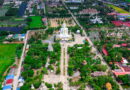 พระกกุสันโธ วัดไผ่โรงวัว พระพุทธรูปปางมารวิชัยที่ใหญ่ที่สุดในโลก #ภาพมุมสูงเที่ยวทั่วไทย #aerialthailand